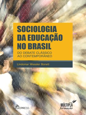 cover image of Sociologia da Educação no Brasil